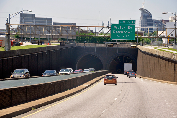 tunnel entrance Mobile, Alabama